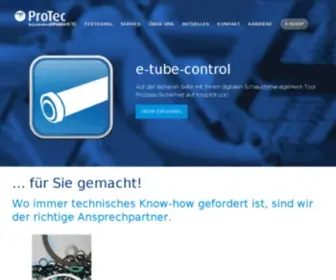 Protec.info(ProTec Industriebedarf GmbH) Screenshot