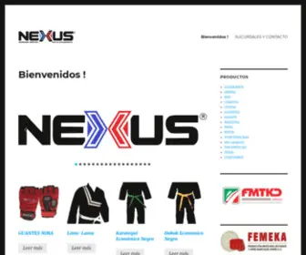 Protecmexico.com(Nexus México TODO PARA LAS ARTES MARCIALES EN MEXICO) Screenshot