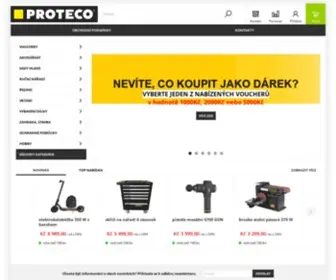 Proteco-Naradi.cz(B2C e) Screenshot