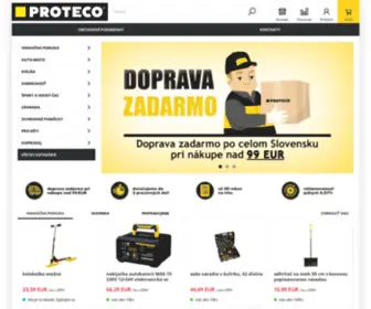 Proteco-Naradie.sk(Náradie) Screenshot