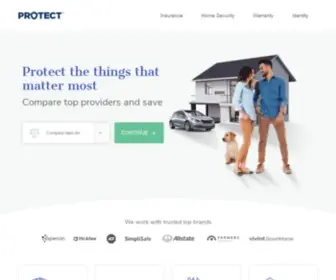 Protect.com(Protect Auto Insurance) Screenshot