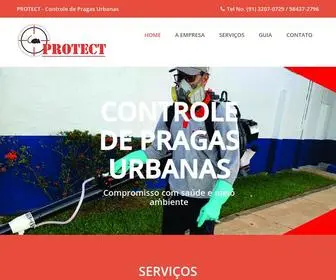 Protect.net.br(Controle de Pragas Urbanas) Screenshot