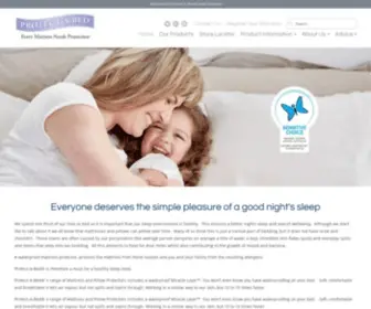 Protectabed.co.nz(Number one selling Mattress Protectors) Screenshot