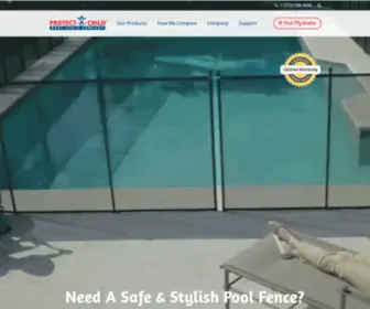 Protectachild.com(Start Enjoying Your Pool & Patio) Screenshot