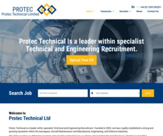 Protectechnical.co.uk(Protec Technical) Screenshot
