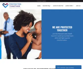 Protectedtogether.org(Protected Together) Screenshot