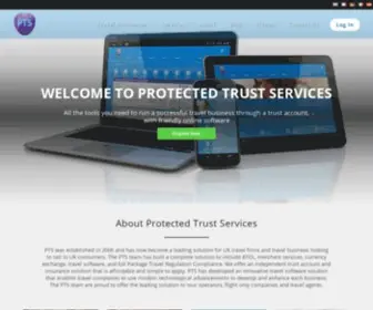 Protectedtrustservices.com(Protected Trust Services) Screenshot