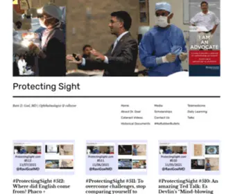 Protectingsight.com(Protecting Sight) Screenshot