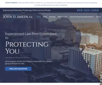 Protectingyou.com(Fort Lauderdale Personal Injury Lawyer) Screenshot