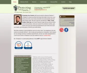 Protectingyourassets.com(Protecting Your Assets) Screenshot