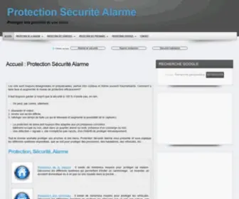 Protection-Securite-Alarme.com(Protection) Screenshot