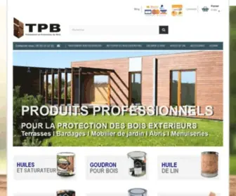 Protection-Traitement-Bois.fr(Produits professionnels de traitement des bois extérieurs) Screenshot
