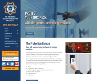 Protectionbureau.com(The Protection Bureau) Screenshot