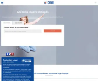 Protectionloyer.com(Assurance garantie loyers impayés) Screenshot