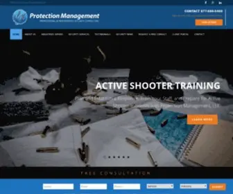 Protectionmanagementllc.com(Expert Security Consultants) Screenshot