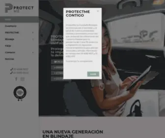 Protectme.com.mx(PROTECTME Blindaje) Screenshot