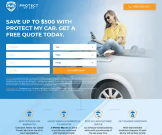 Protectmycarwarranties.com(Protect My Car Warranties) Screenshot