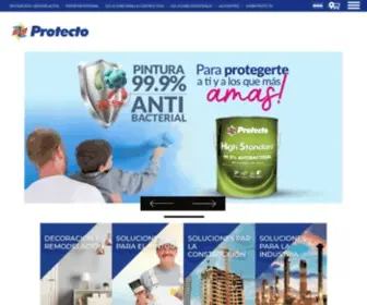 Protectopinturas.com.hn(Protecto) Screenshot