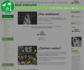 Protectorabaix.org(Protectora) Screenshot