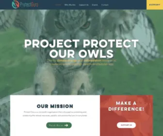 Protectours.org(ProtectOur Owls Project) Screenshot