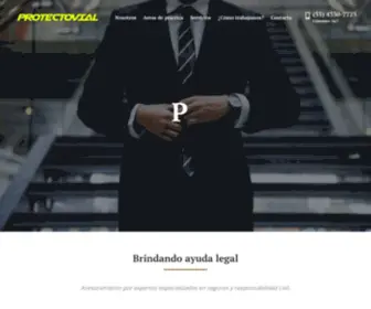 Protectovial.com(Abogado en Seguros Jose Antonio Hernandez) Screenshot