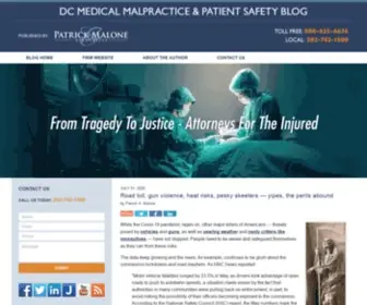 Protectpatientsblog.com(Published by Washington) Screenshot