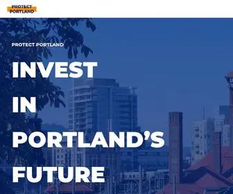 Protectportland.org(PROTECT PORTLAND) Screenshot