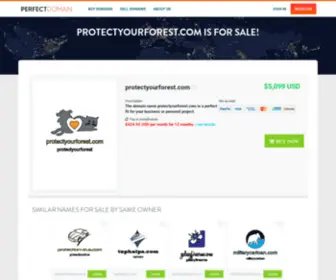 Protectyourforest.com(Protectyourforest) Screenshot