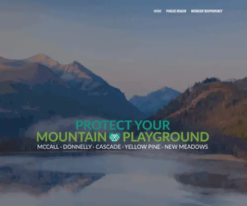 Protectyourmountainplayground.com(Protect Your Mountain Playground) Screenshot