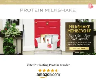 Proteinmilkshakebar.com(Protein Milkshake Bar) Screenshot