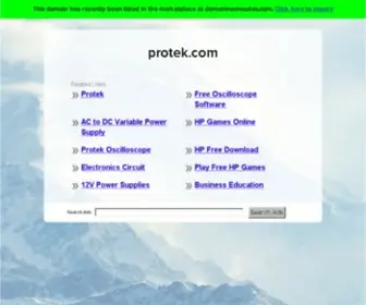 Protek.com(Protek) Screenshot