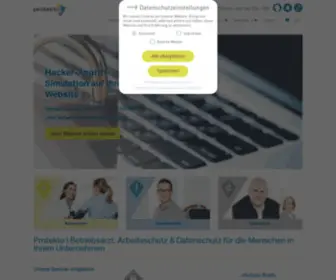Protekto.de(Protekto Prävention leicht gemacht) Screenshot