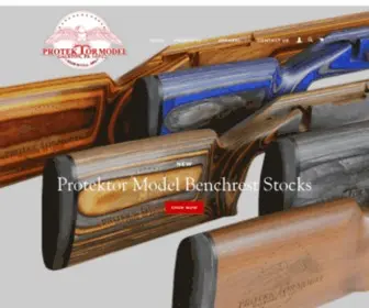 Protektormodel.com(Original Leather Sandbag Shooting Rests & Accessories Made in USA 100%) Screenshot