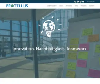 Protellus.de(Design Thinking und Nachhaltigkeit) Screenshot