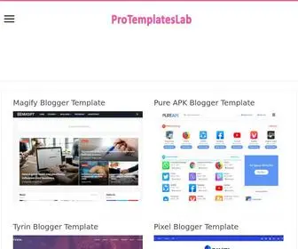 Protemplateslab.com(Blogger TemplatesBest Free Responsive Templates) Screenshot