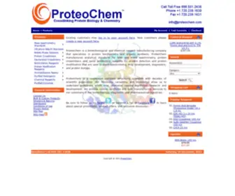 Proteochem.com(Proteochem) Screenshot