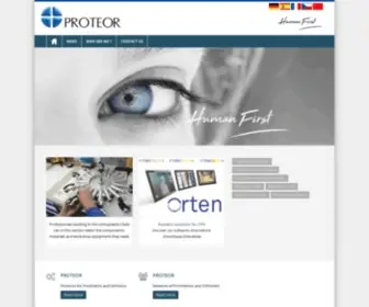 Proteor.com(Home) Screenshot