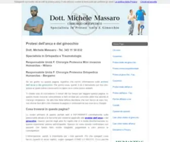 Protesiginocchioanca.com(Chirurgo protesi dell'anca e del ginocchio) Screenshot