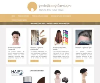 Protesiscapilares.pro(Prótesis capilares) Screenshot