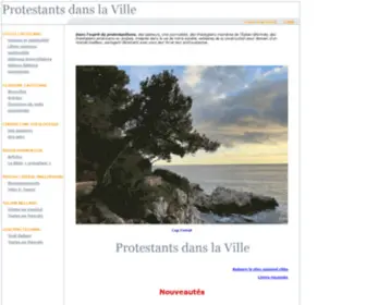 Protestantsdanslaville.org(Protestantsdanslaville) Screenshot