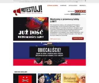 Protestuj.pl(Akcja społeczna) Screenshot