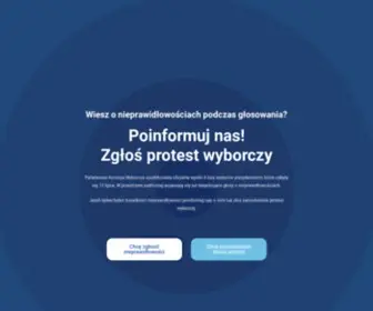 Protestwyborczy2020.pl(Protest Wyborczy 2020) Screenshot