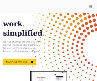 Proteus-Work.com(Work Management Automation Platform) Screenshot