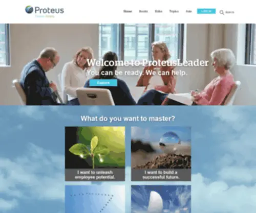 Proteusleader.com(Proteus Leader) Screenshot