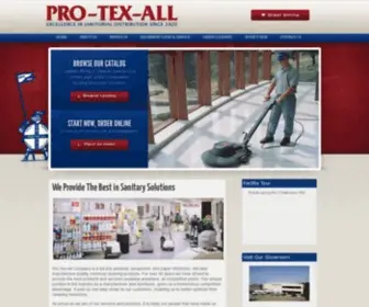 Protexall.com(Online Catalog) Screenshot