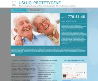 Protezyotwock.com.pl(Naprawa protezy w Otwocku) Screenshot