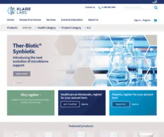 Protherainc.com(Meet the new Klaire.com) Screenshot