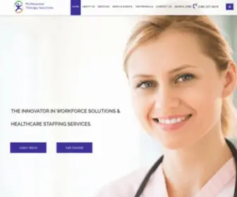 Protherapysolutions.com(Professional Therapy Solutions) Screenshot