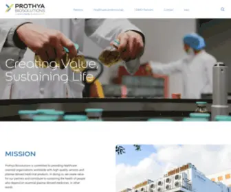 Prothya.com(Prothya) Screenshot