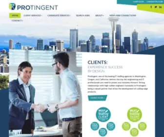 Protingent.com(Protingent) Screenshot